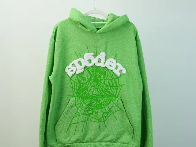 Latest Green Sp5der Hoodie Collection