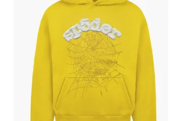 The Latest Collection Yellow Sp5der Hoodie